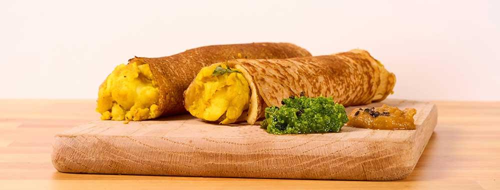 Masala Dosa, Scrubs Cafe entry for the 2024 Vegan Chef Challenge
